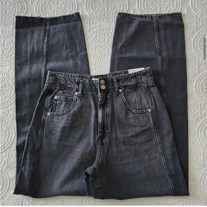 NWOT SOLD Free People Aster straight jeans- Black, SZ 30